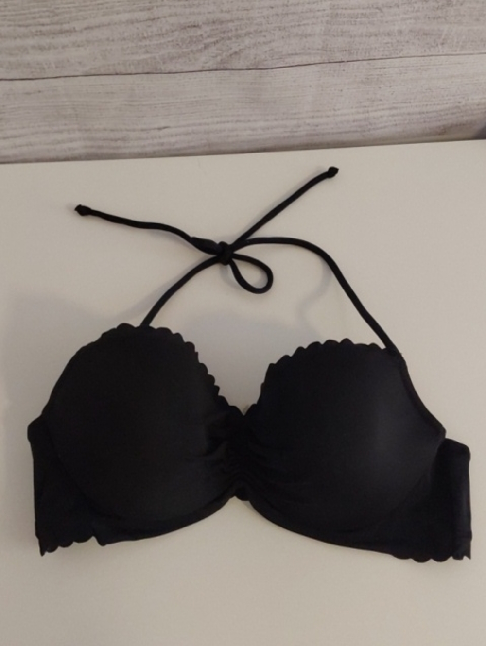 Victoria's Secret Black Bikini Swim Top